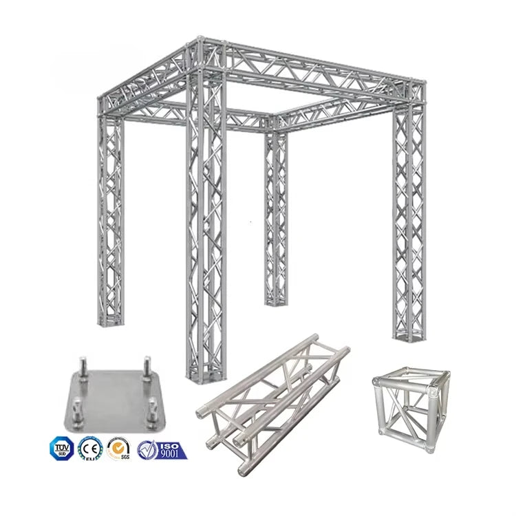 Factory Price Aluminum Mobile Global Lighting Booth Display Event Portable Truss
